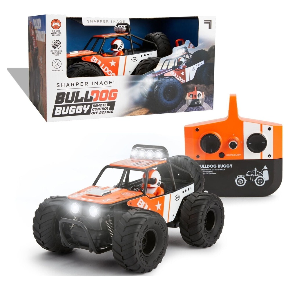 Bulldog Buggy Remote RC  Control Off-Roader, Wireless Sharper Image Toy Control‎